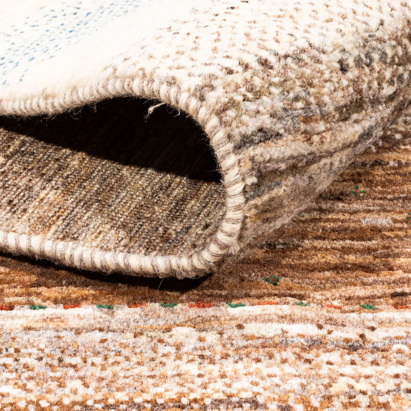 Gabbeh Rug - Loribaft Perser - 201 x 158 cm - natural