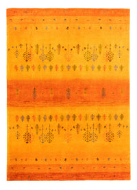 Gabbeh Rug - Loribaft Perser - 209 x 150 cm - gold