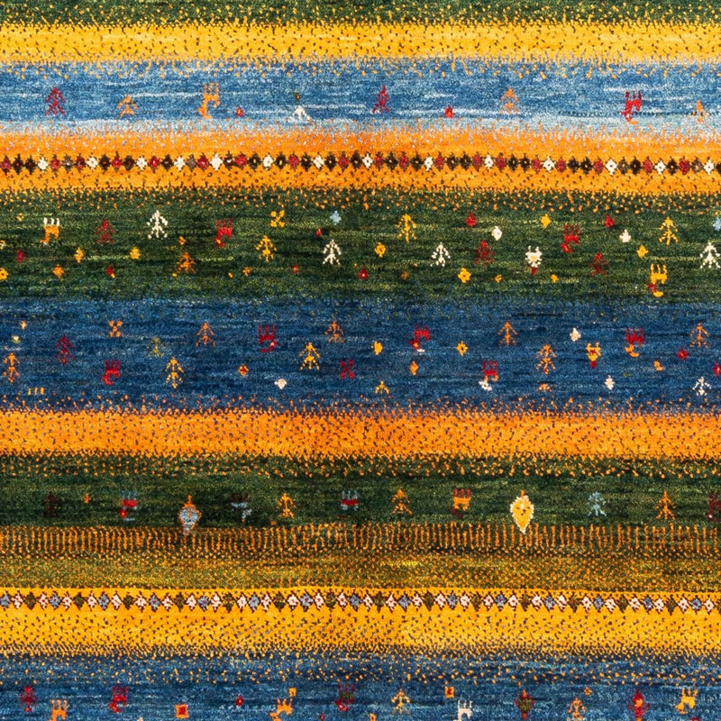 Gabbeh Rug - Loribaft Perser - Royal - 212 x 161 cm - green