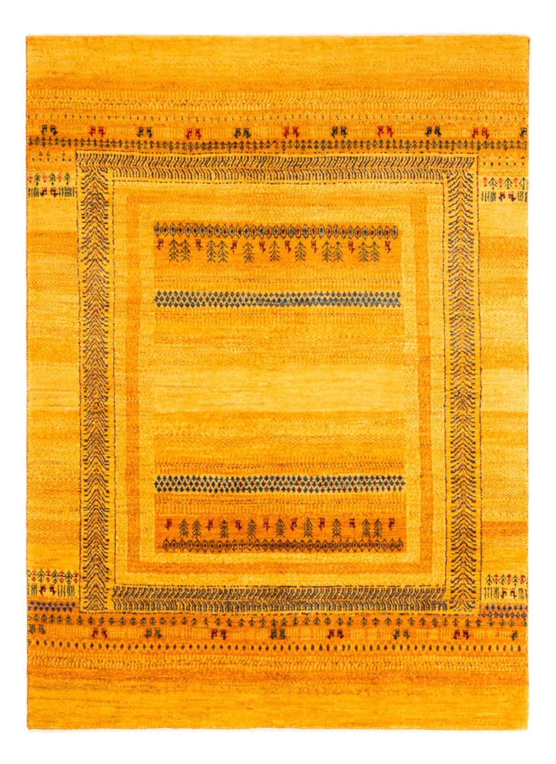 Gabbeh Rug - Loribaft Perser - Royal - 205 x 144 cm - gold