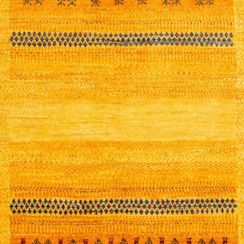 Gabbeh Rug - Loribaft Perser - Royal - 205 x 144 cm - gold