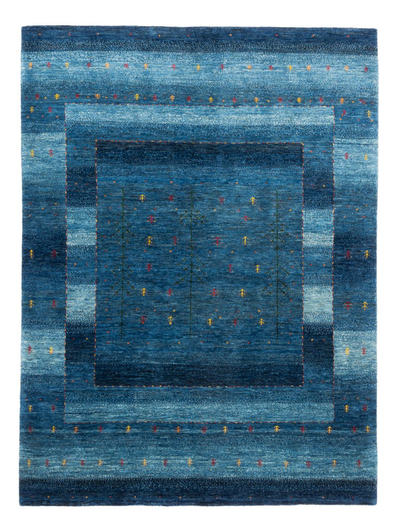 Gabbeh Rug - Loribaft Perser - 209 x 154 cm - blue