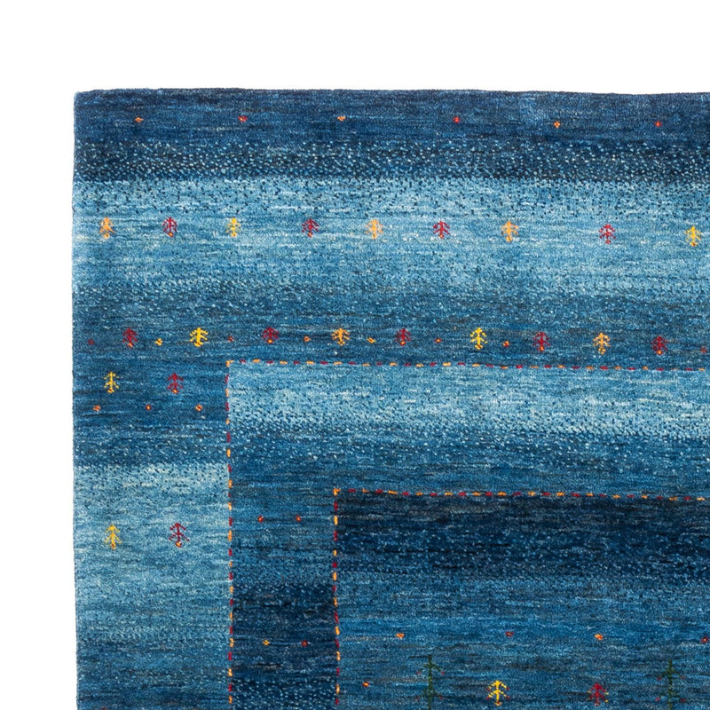 Gabbeh Rug - Loribaft Perser - 209 x 154 cm - blue