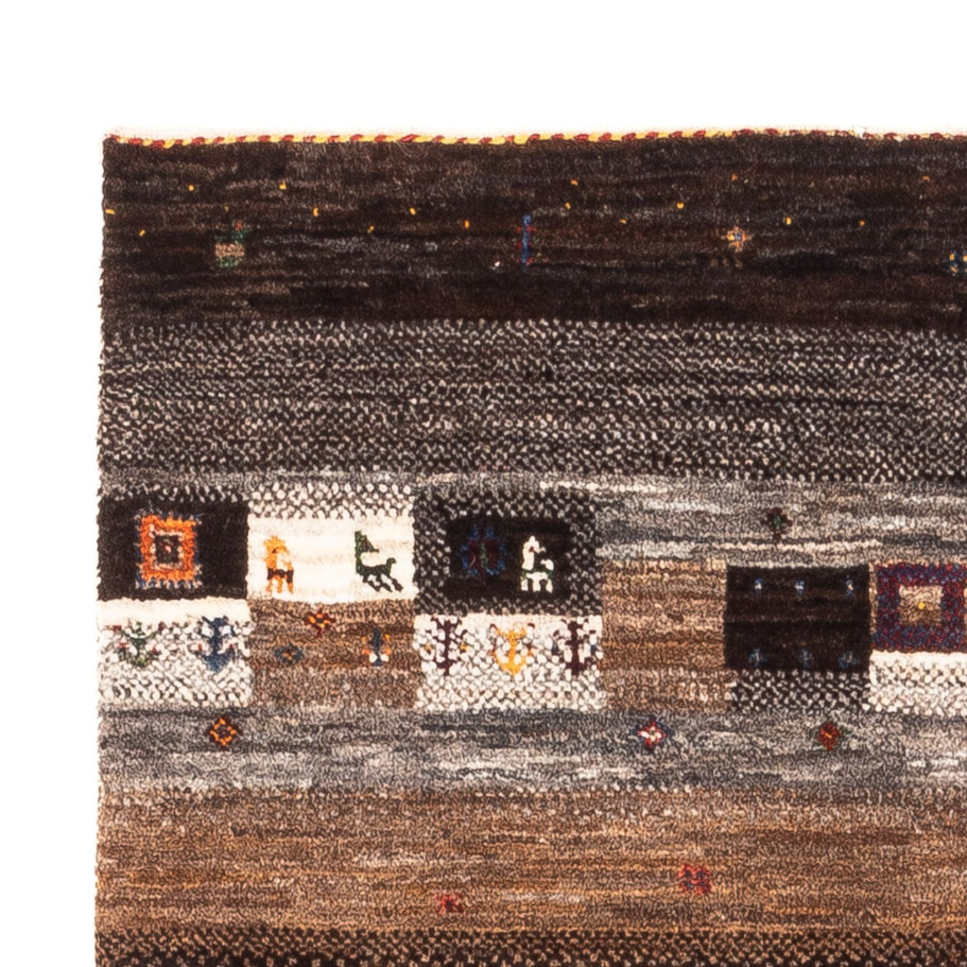 Loribaft Rug 129x84cm - Perserteppich Wollteppich