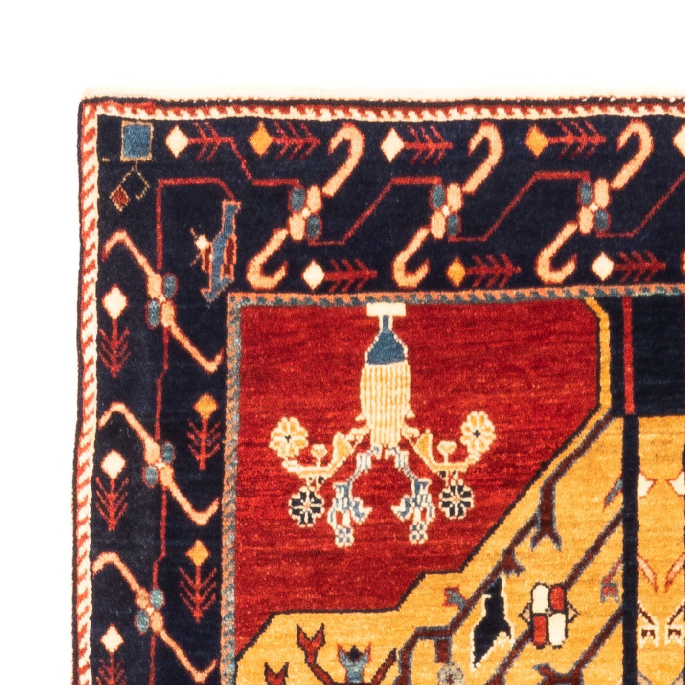 Persian Gabbeh Rug 170x110cm - Perserteppich Wollteppich