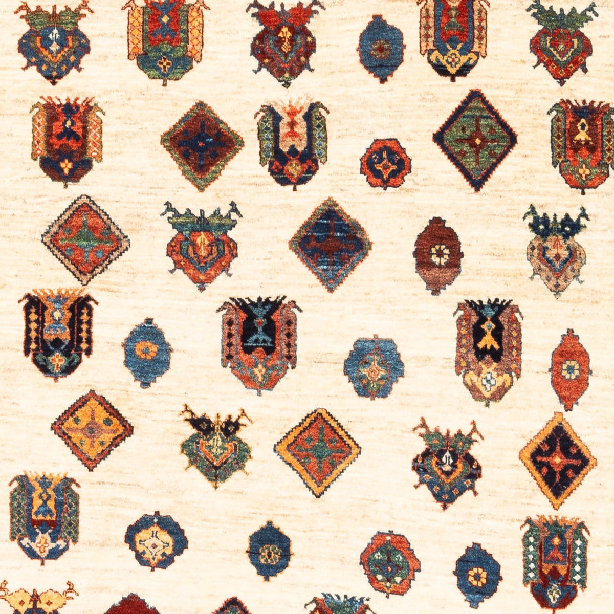 Gabbeh Rug - Perser - 214 x 154 cm - beige