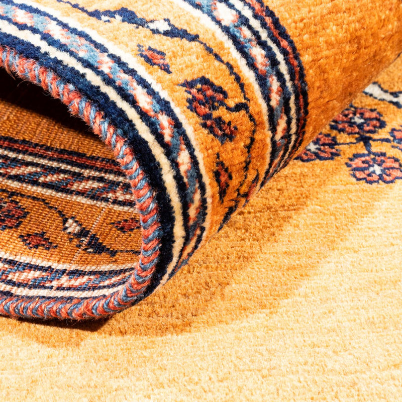 Gabbeh Rug - Perser - 148 x 105 cm - gold