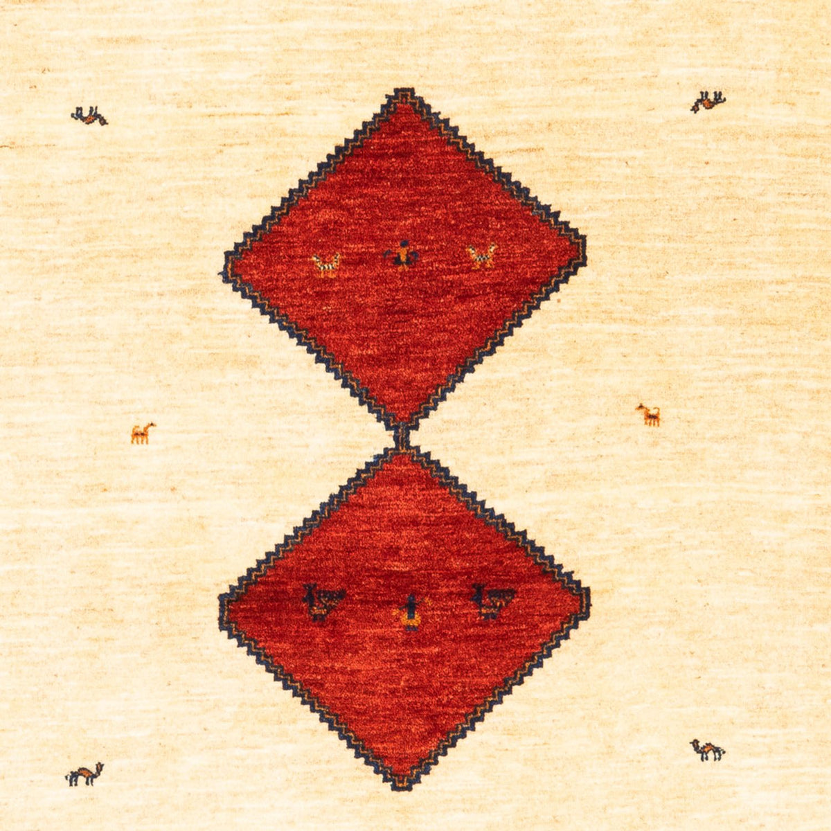 Gabbeh Rug - Perser - 210 x 140 cm - beige