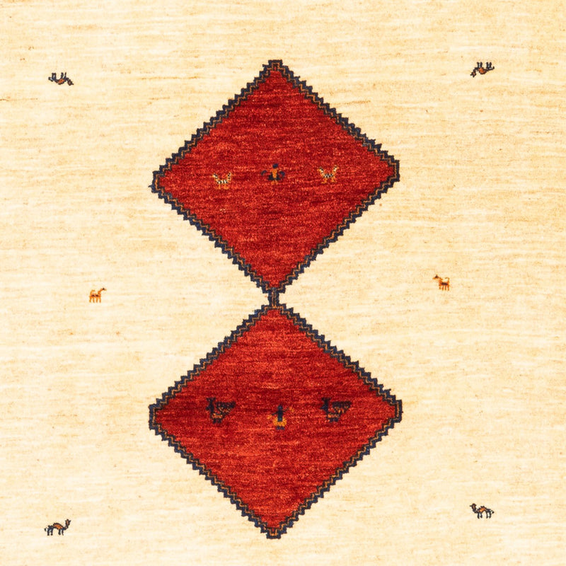 Gabbeh Rug - Perser - 210 x 140 cm - beige