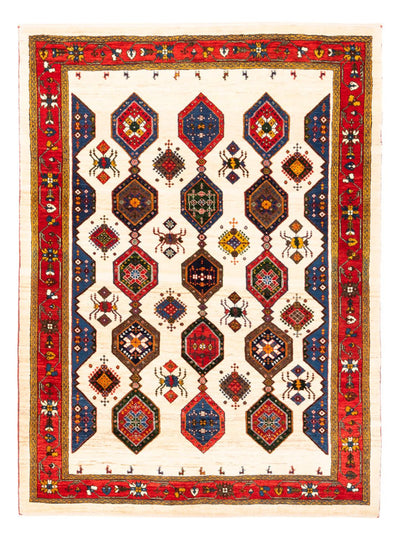 Persian Gabbeh Rug 153x205cm - Perserteppich Wollteppich
