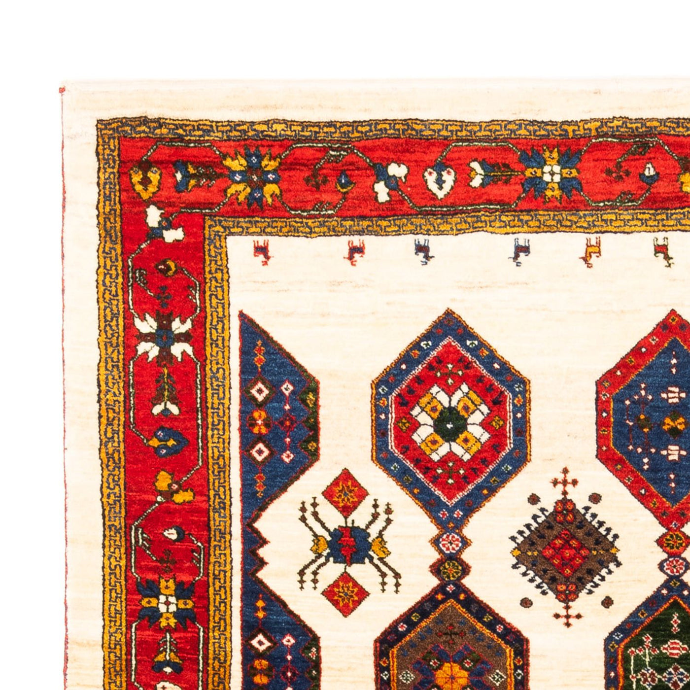 Gabbeh Persian Rug 205x153cm - Perserteppich Wollteppich