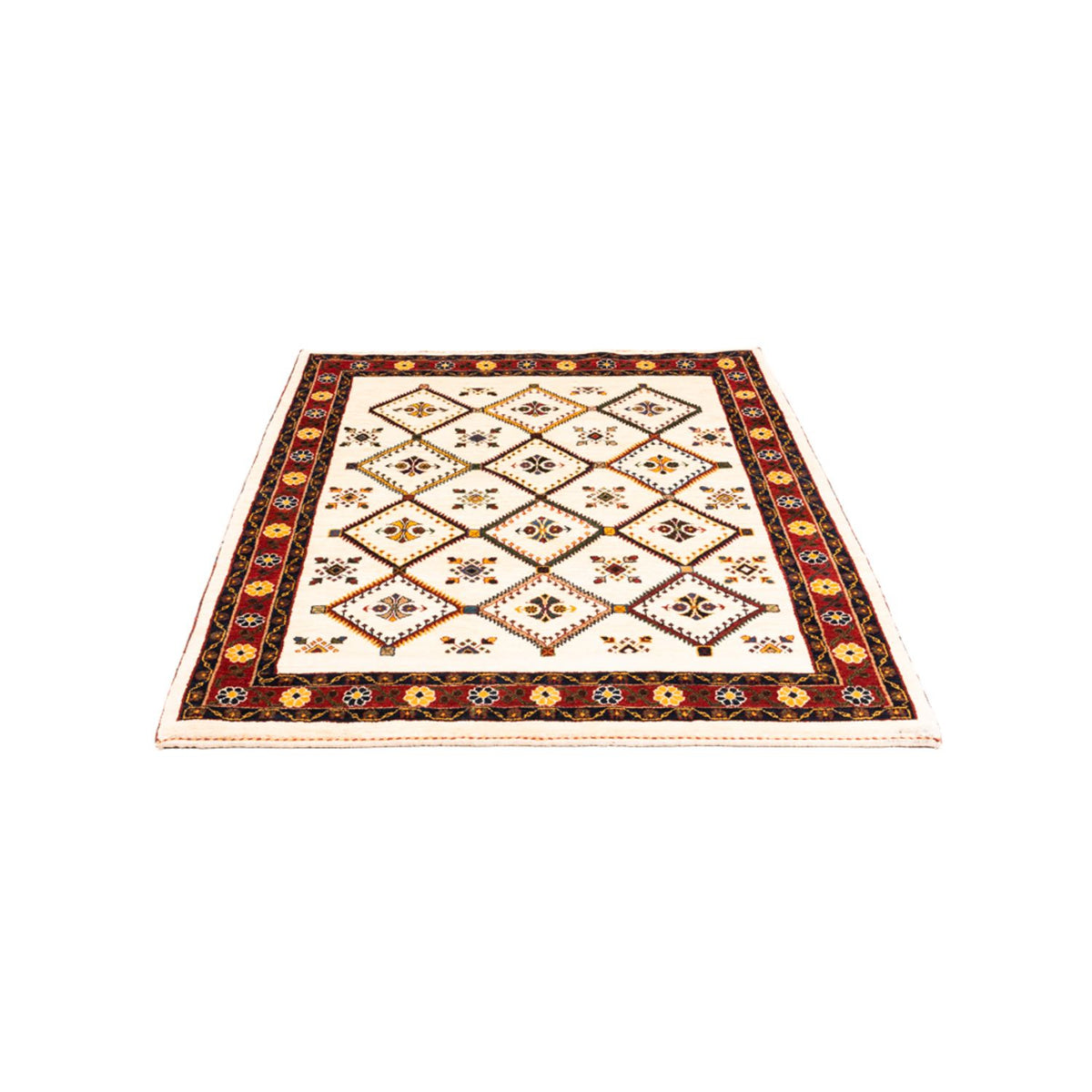 Gabbeh Rug - Perser - 155 x 114 cm - cream