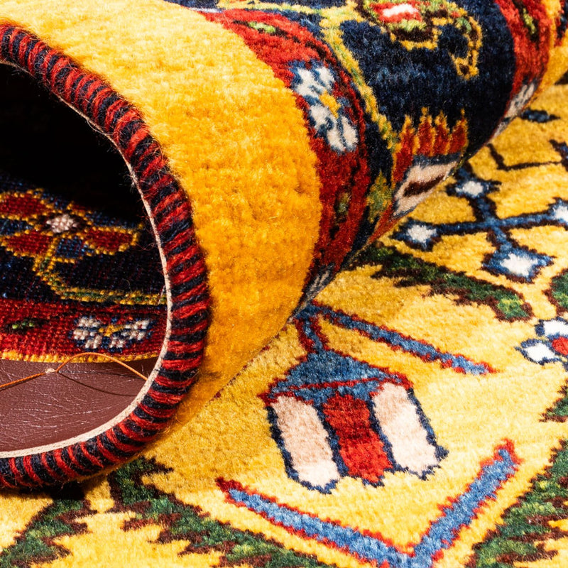 Gabbeh Rug - Perser - 188 x 126 cm - gold