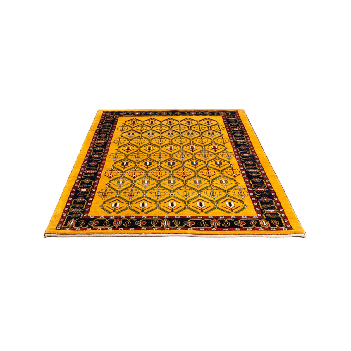 Gabbeh Rug - Perser - 188 x 126 cm - gold