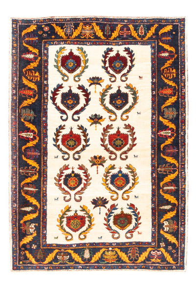 Persian Gabbeh Rug 115x155cm - Perserteppich Wollteppich