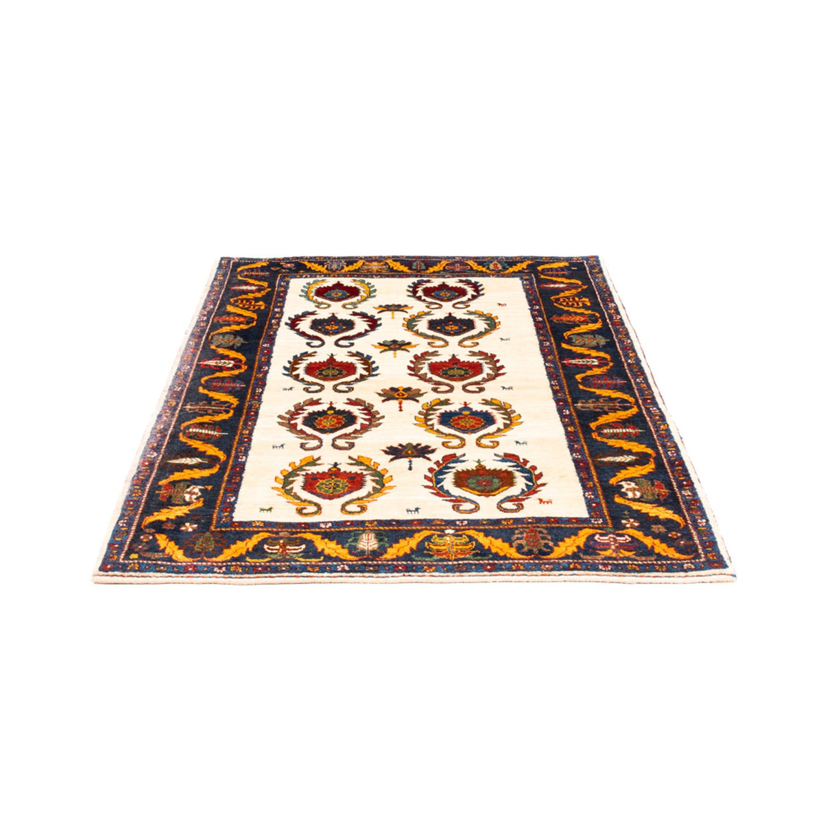 Gabbeh Rug - Perser - 155 x 115 cm - cream