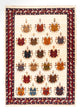 Persian Gabbeh Rug 140x105cm - Perserteppich Wollteppich