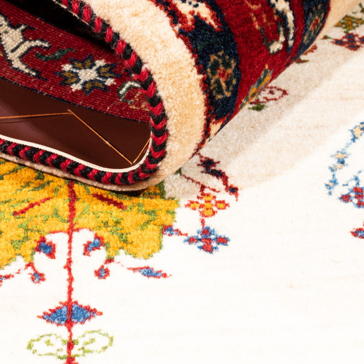 Gabbeh Rug - Perser - 140 x 105 cm - cream