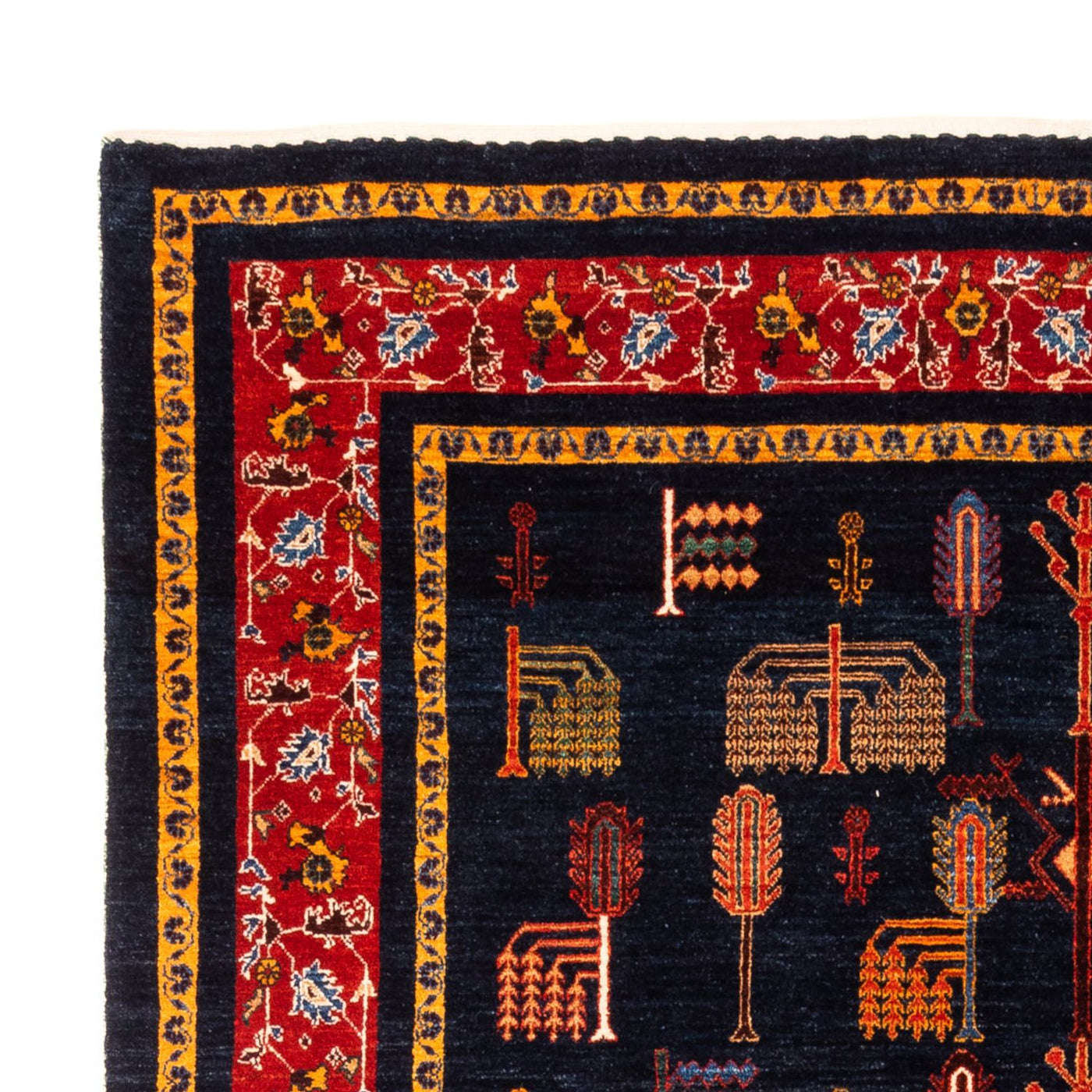 Persian Gabbeh Rug 240x170cm - Perserteppich Wollteppich