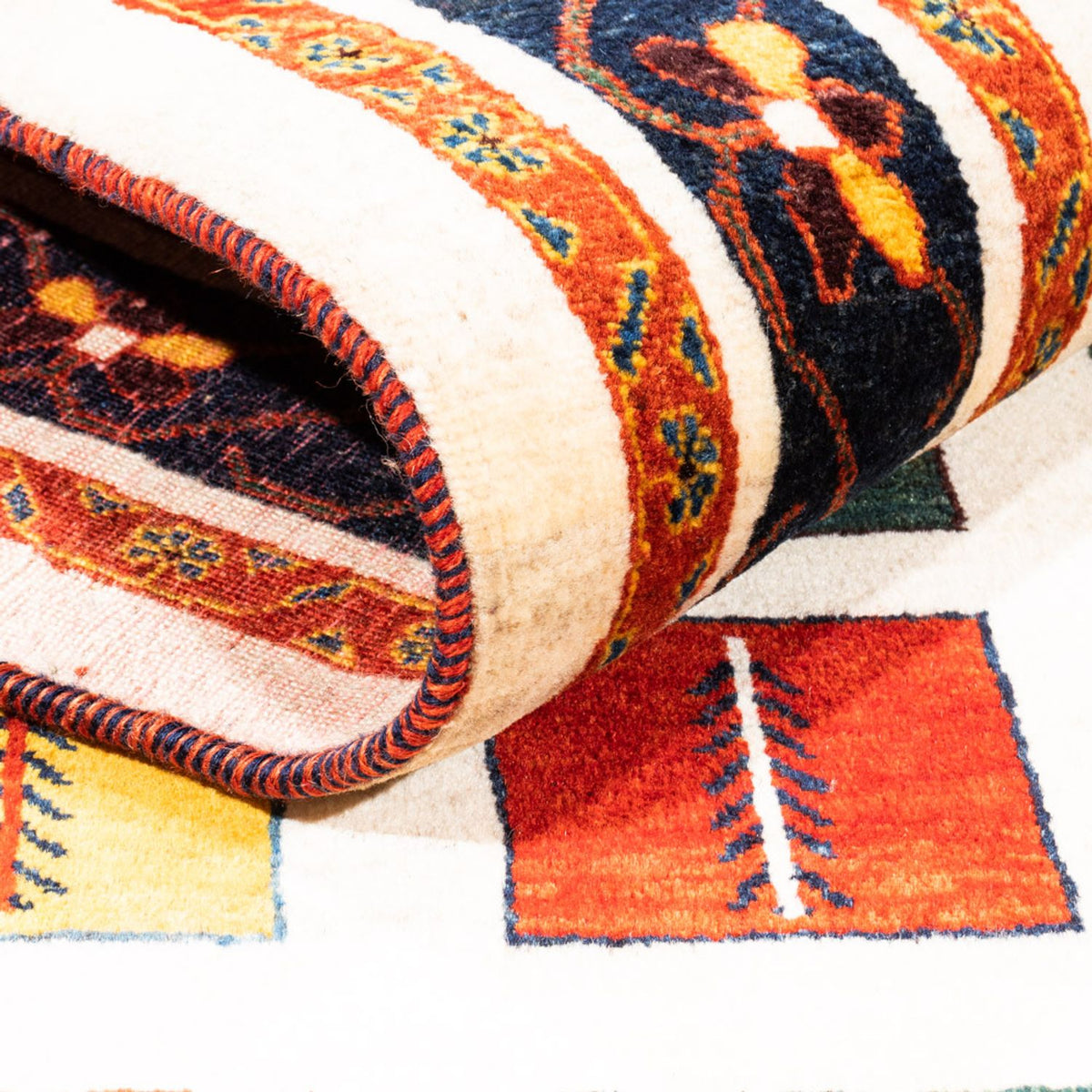 Gabbeh Rug - Perser - 207 x 157 cm - multicolored