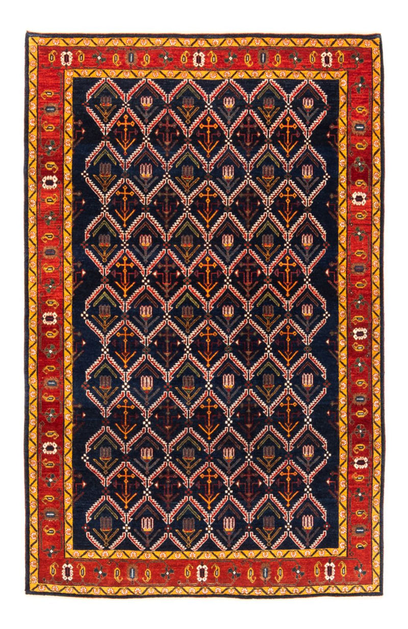 Gabbeh Rug - Perser - 205 x 143 cm - dark blue