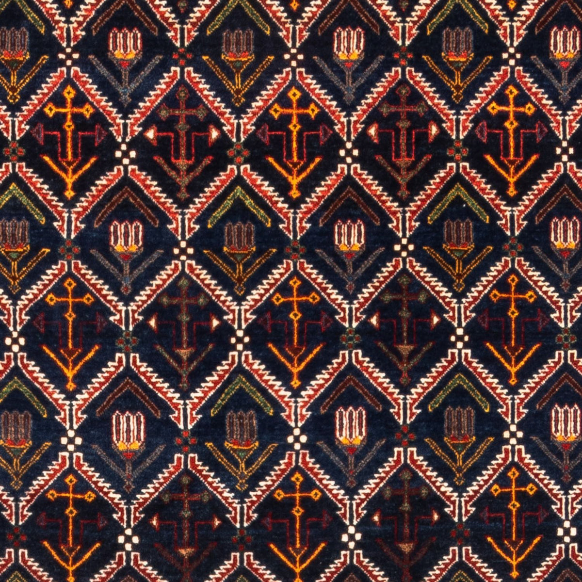 Gabbeh Rug - Perser - 205 x 143 cm - dark blue