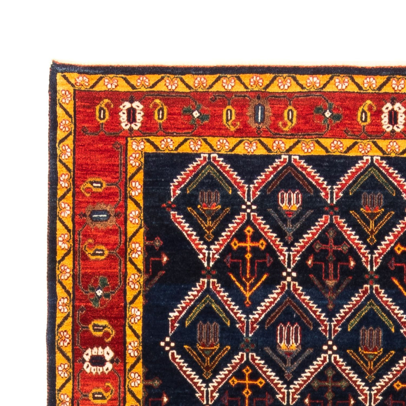 Gabbeh Persian Rug 205x143cm - Perserteppich Wollteppich
