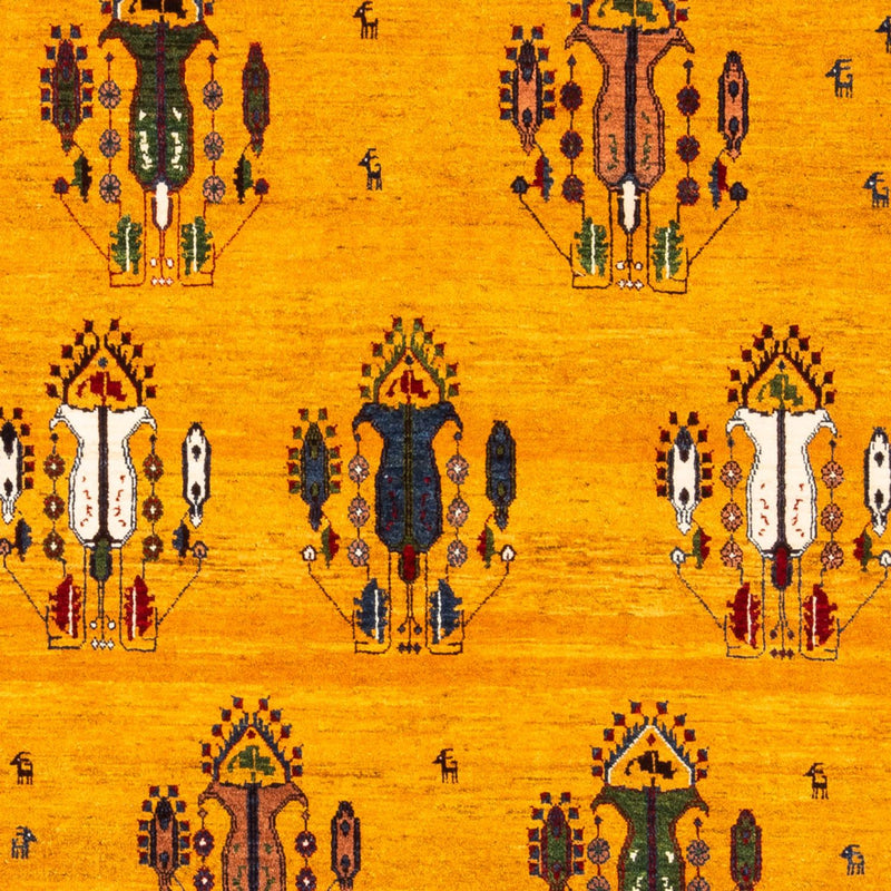 Gabbeh Rug - Perser - 230 x 150 cm - gold