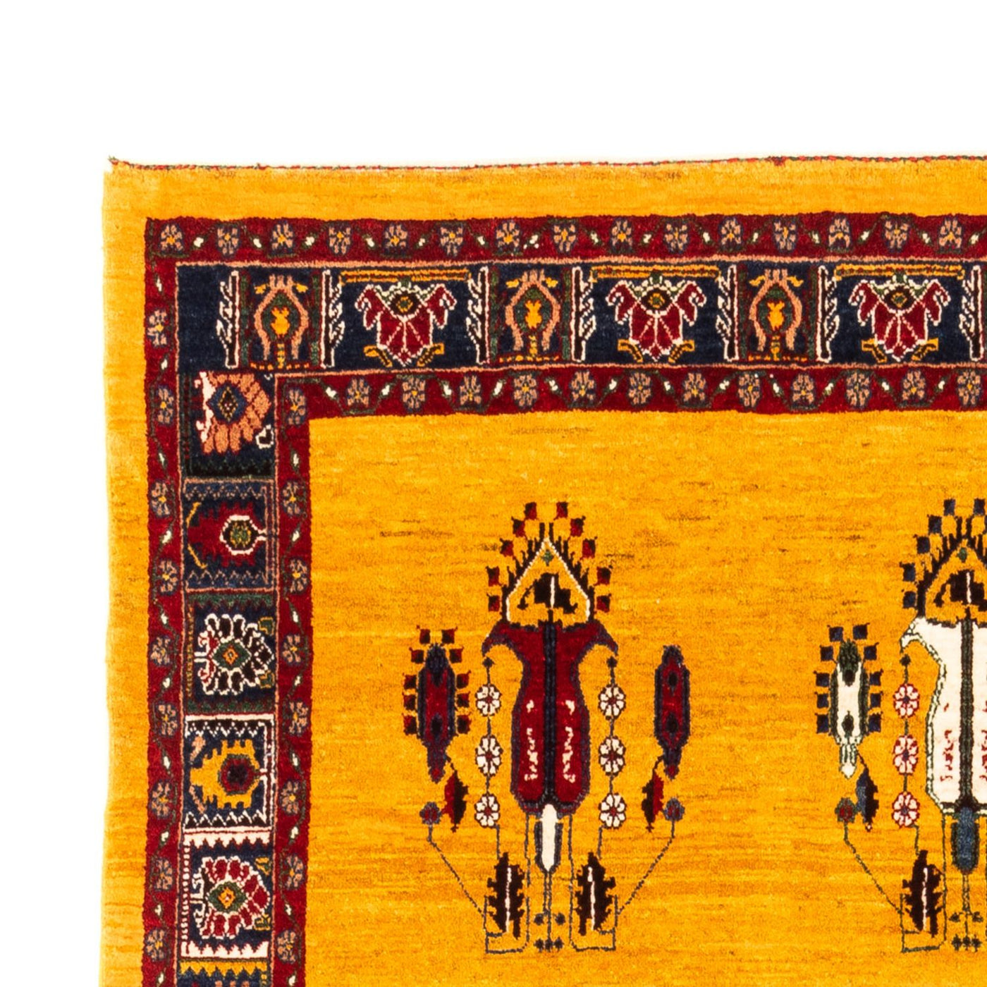 Gabbeh Persian Rug 230x150cm - Perserteppich Wollteppich