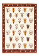 Gabbeh Persian Rug 215x152cm - Perserteppich Wollteppich