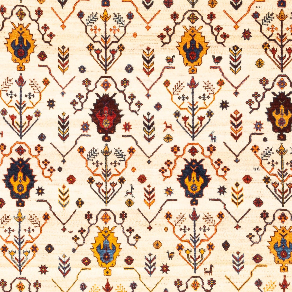 Gabbeh Rug - Perser - 212 x 155 cm - cream