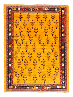 Gabbeh Rug - Perser - 198 x 149 cm - gold