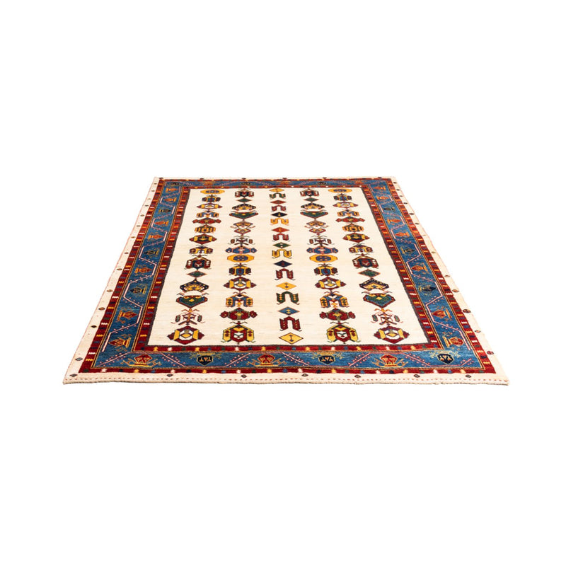 Gabbeh Rug - Perser - 194 x 145 cm - cream