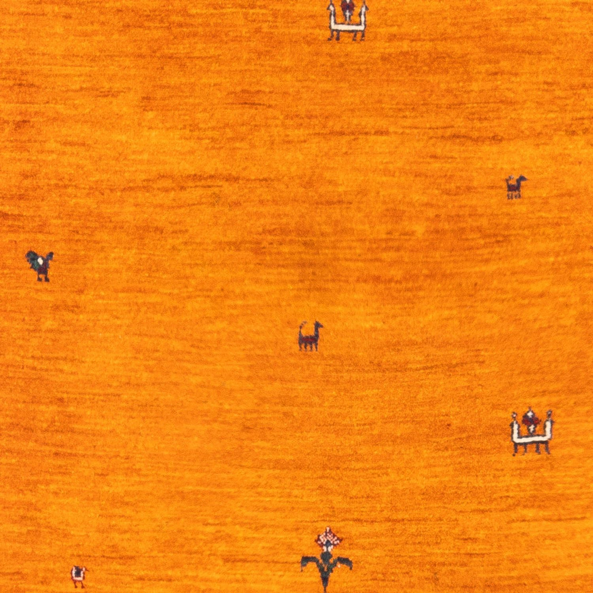 Gabbeh Rug - Perser - 165 x 107 cm - gold