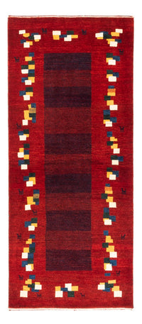 Runner Gabbeh Rug - Perser - 200 x 85 cm - red