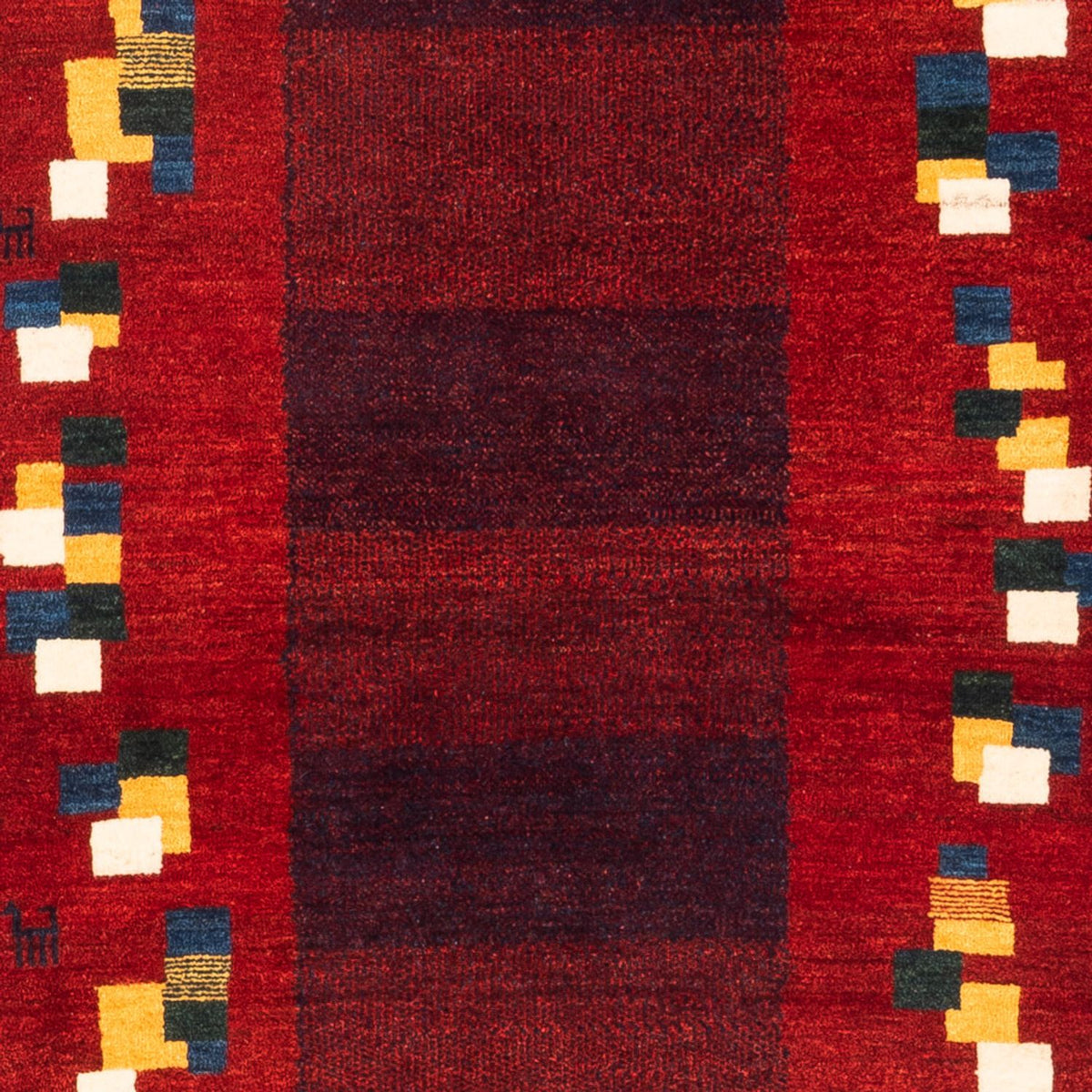 Runner Gabbeh Rug - Perser - 200 x 85 cm - red