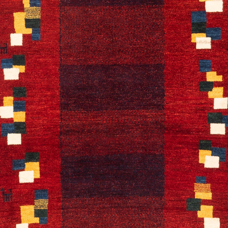 Runner Gabbeh Rug - Perser - 200 x 85 cm - red