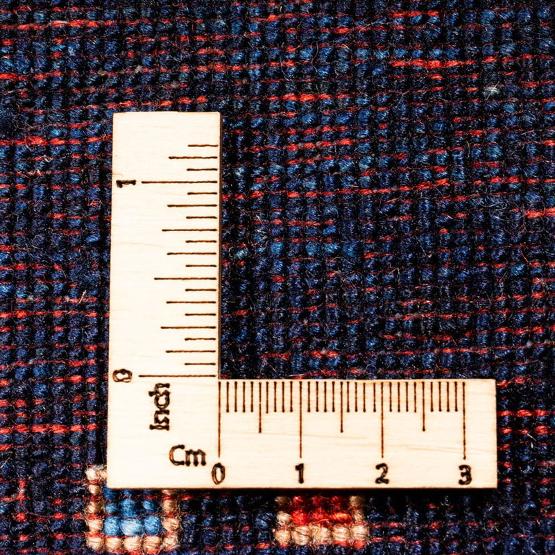 Runner Gabbeh Rug - Perser - 202 x 82 cm - dark blue