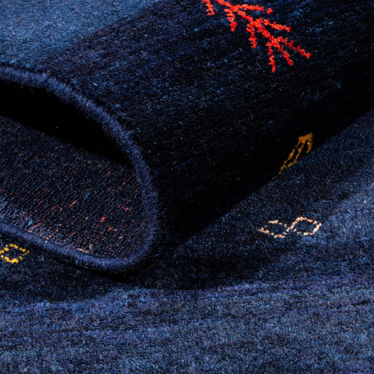 Gabbeh Rug - Perser - 177 x 125 cm - dark blue