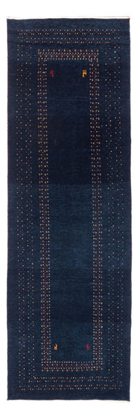 Runner Gabbeh Rug - Perser - 245 x 83 cm - dark blue
