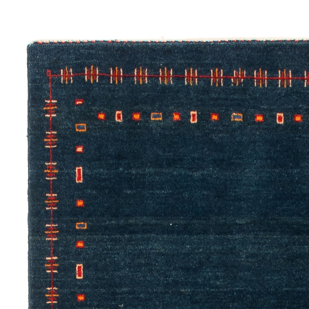 Runner Gabbeh Rug - Perser - 251 x 80 cm - dark blue