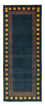 Runner Gabbeh Rug - Perser - 200 x 85 cm - dark blue