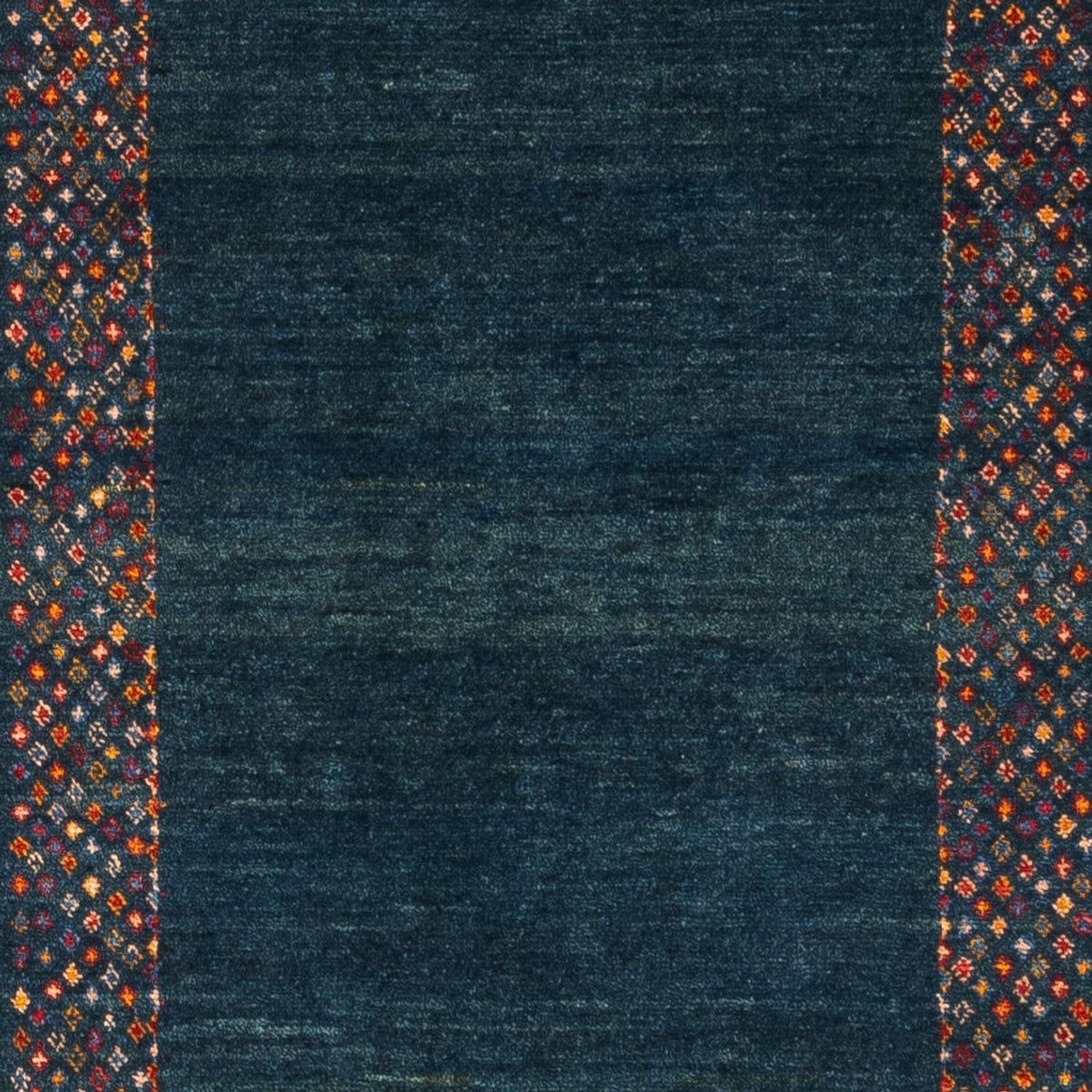 Runner Gabbeh Rug - Perser - 200 x 85 cm - dark blue