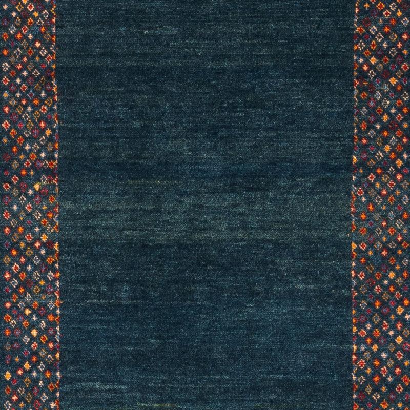 Runner Gabbeh Rug - Perser - 200 x 85 cm - dark blue