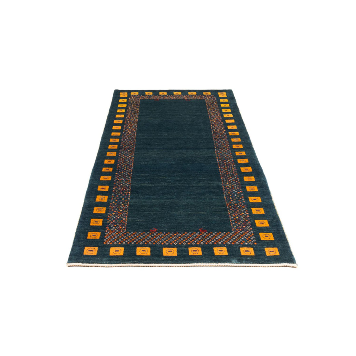 Runner Gabbeh Rug - Perser - 200 x 85 cm - dark blue
