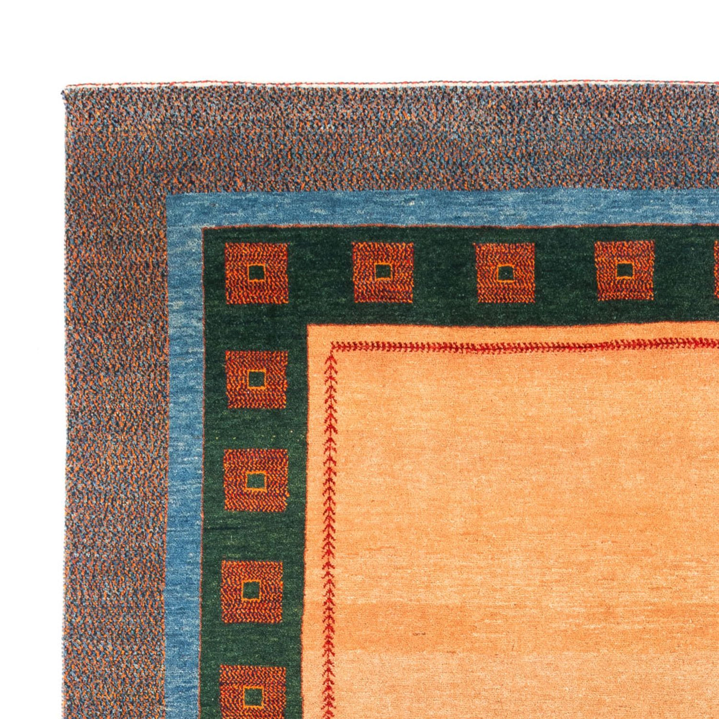 Persian Gabbeh Rug 233x180cm - Perserteppich Wollteppich