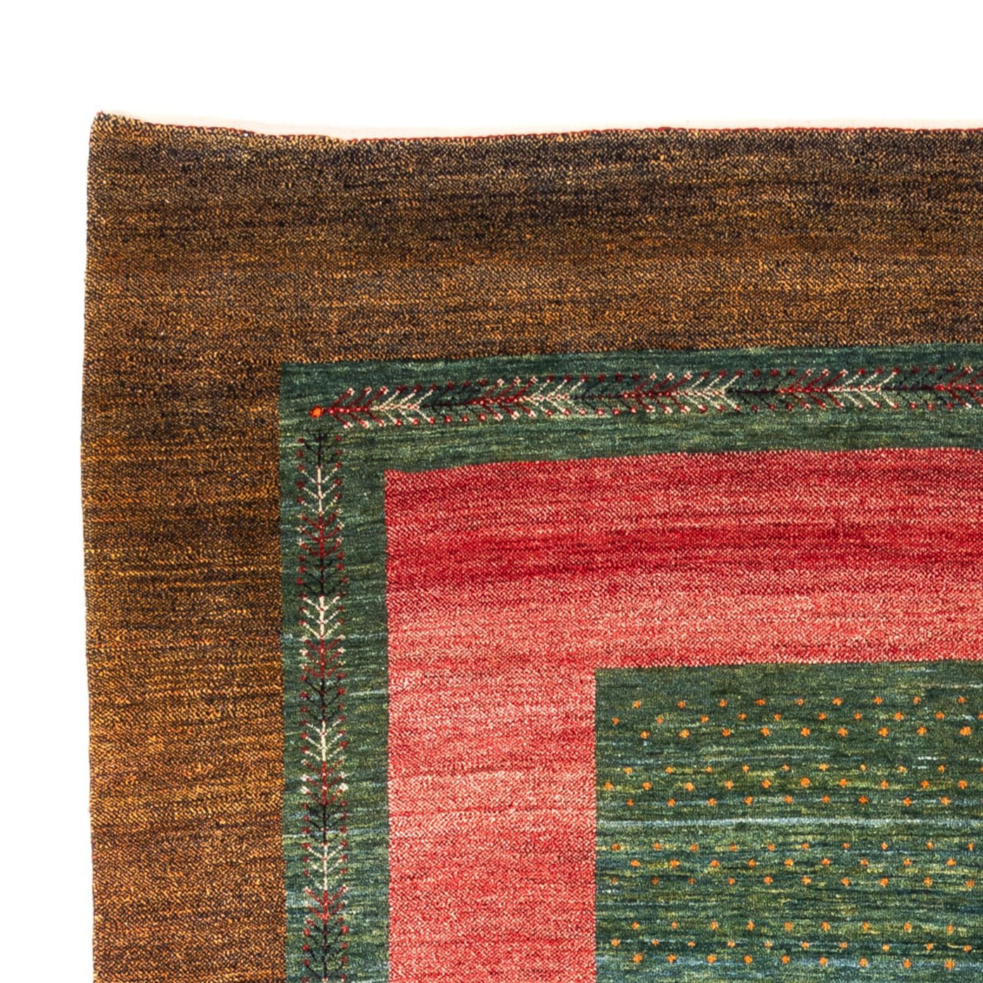 Persian Gabbeh Rug 236x172cm - Perserteppich Wollteppich
