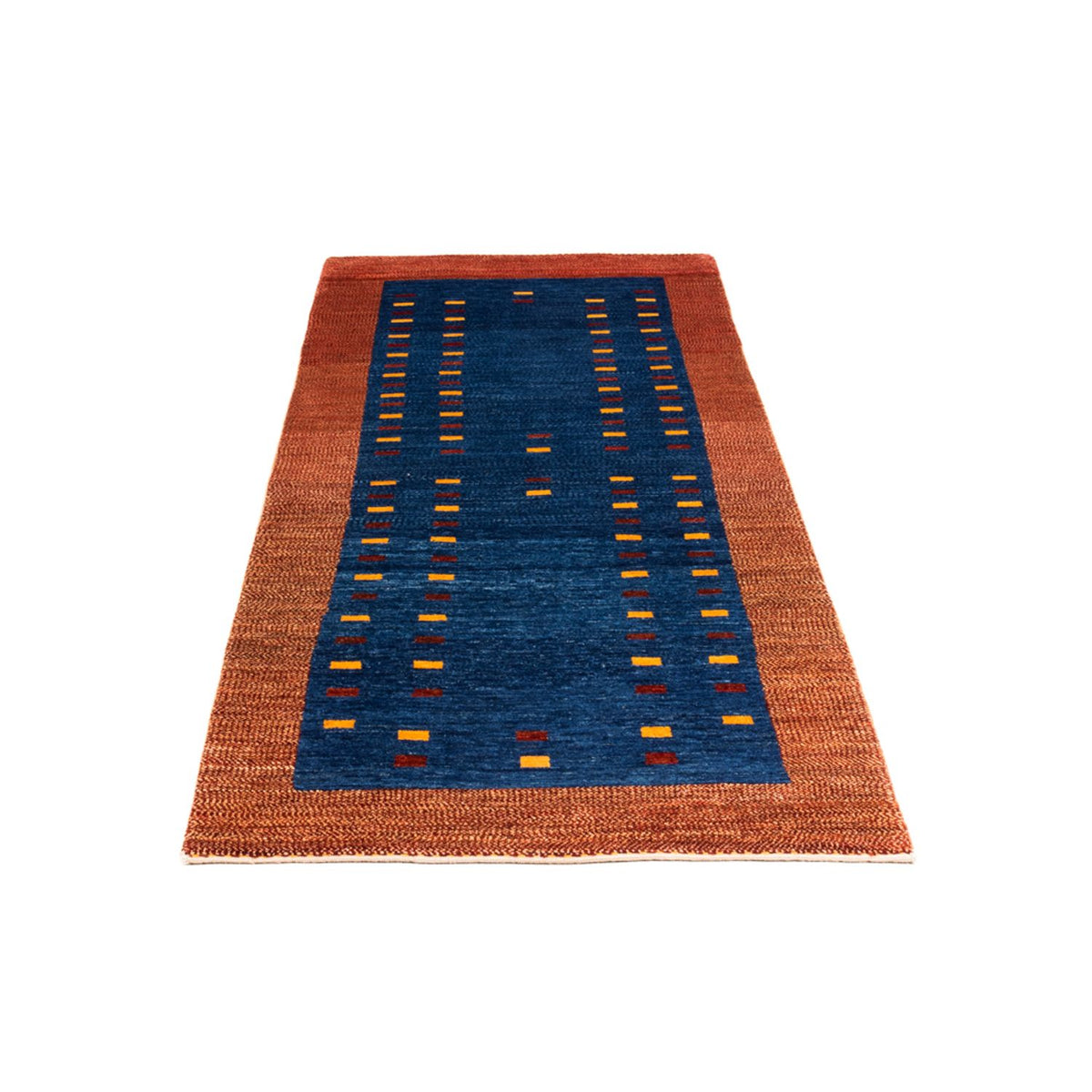 Runner Gabbeh Rug - Perser - 194 x 77 cm - dark blue