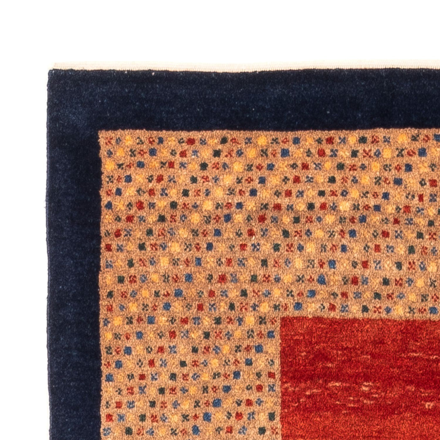 Persian Gabbeh Rug 197x80cm - Perserteppich Wollteppich