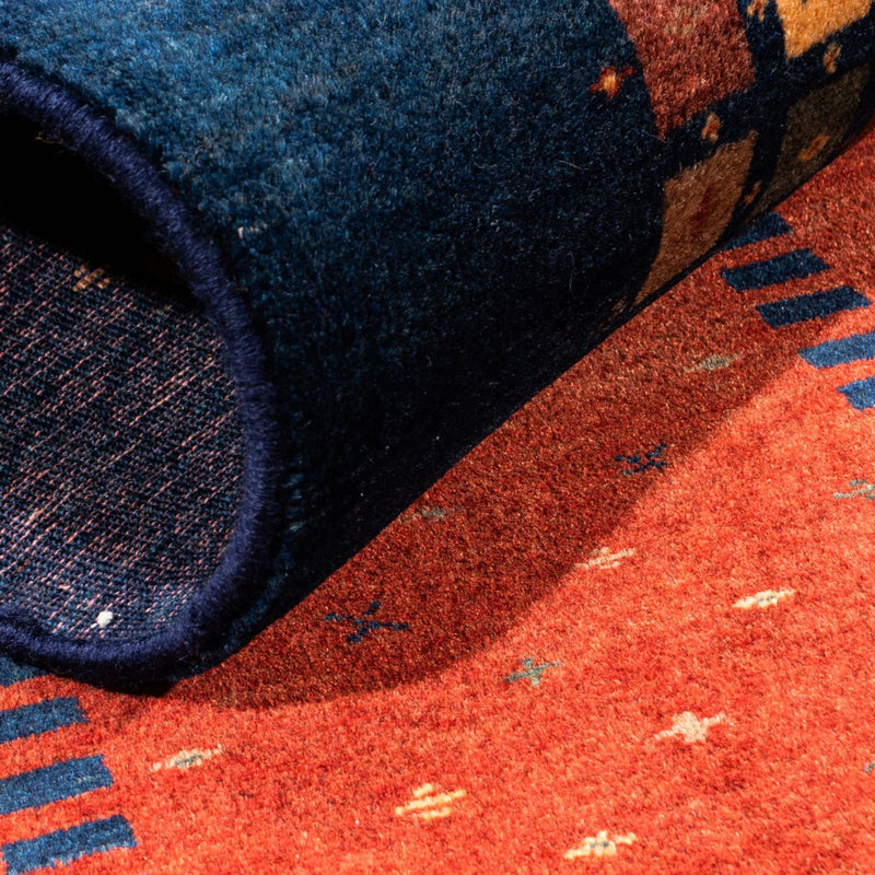 Runner Gabbeh Rug - Perser - 214 x 80 cm - red